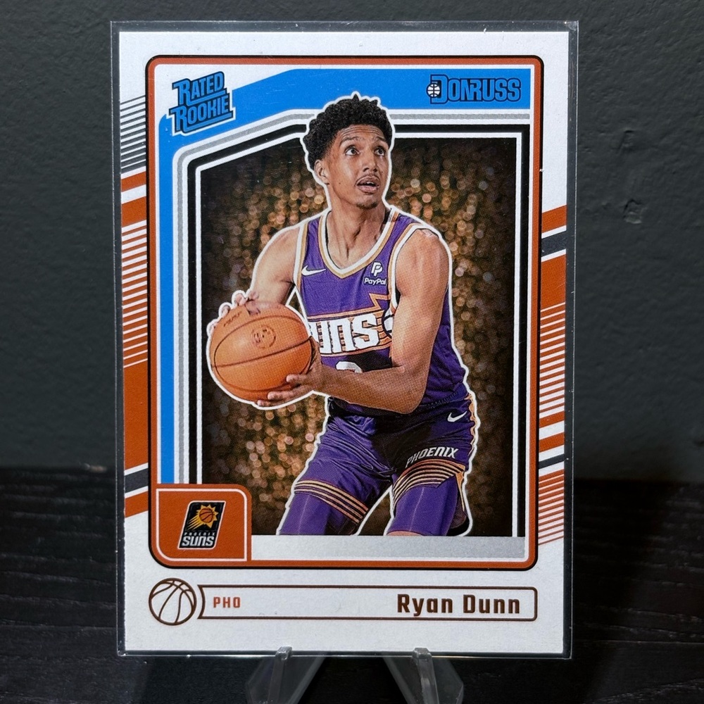 #214 Ryan Dunn 2024-25 Donruss Rookie Phoenix Suns